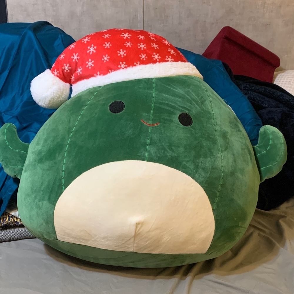 NWT HUGE 20" Squishmallows Kellytoy Limited-edition Stu The Cactus